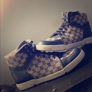 Gucci hi top shoes